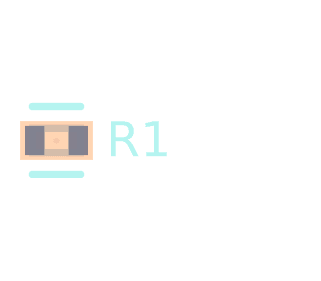Vishay CRCW04020000ZSTD Symbol.