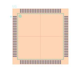 STMicroelectronics STM32F407VGT6 Symbol.